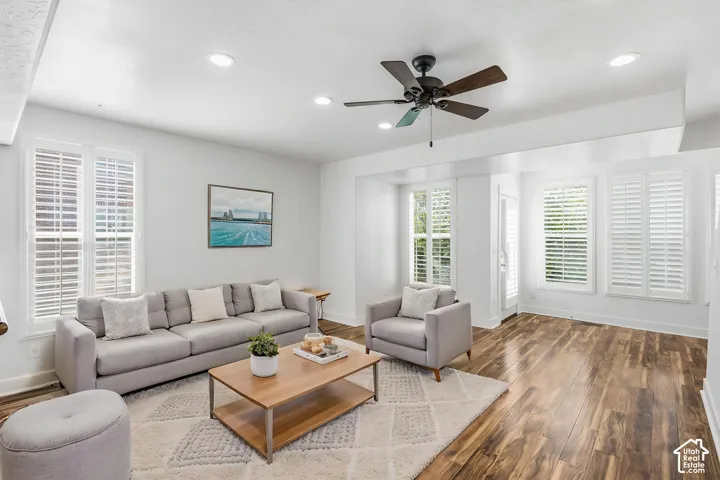 Virtually staged to show potential