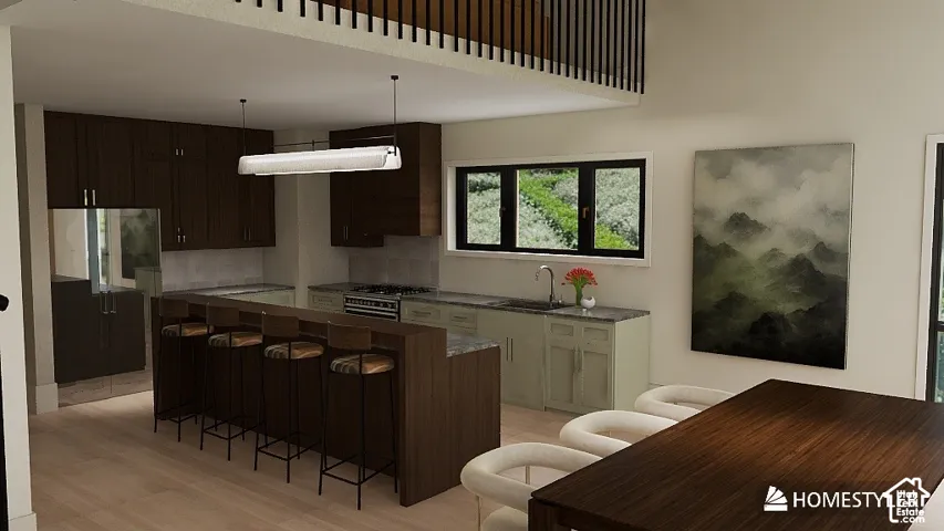 Rendering of possible kitchen design