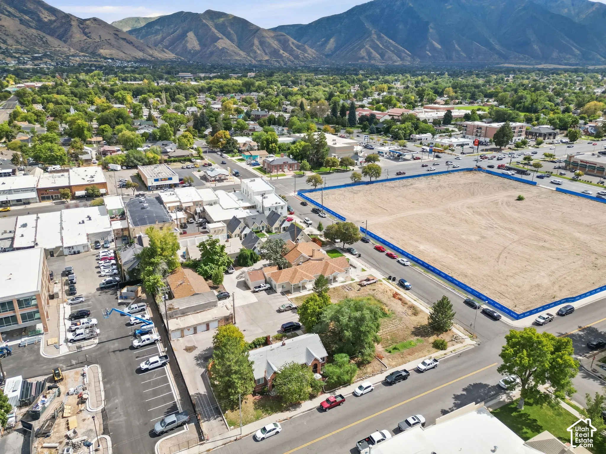 Aerial view.