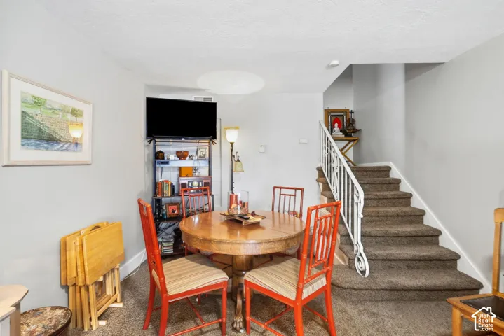Typical sized dining area