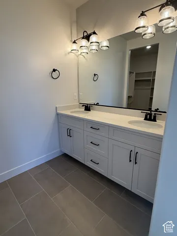 Primary Bathroom featuring a Dual vanity