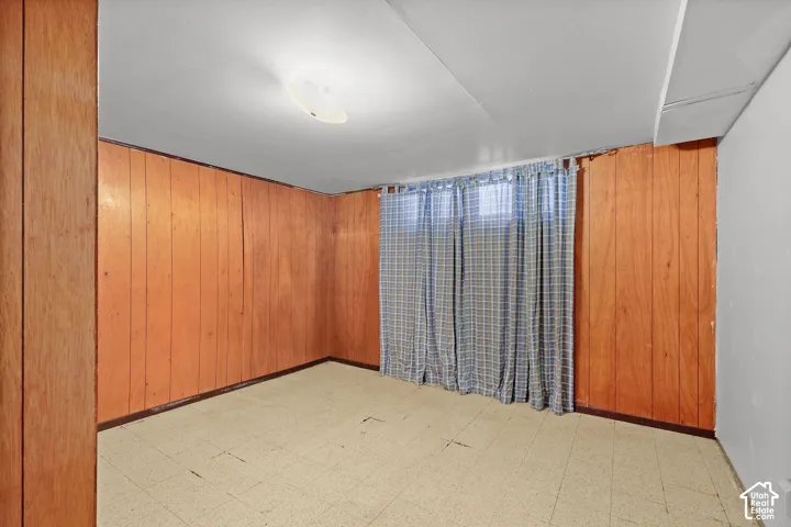 Wood paneling walls