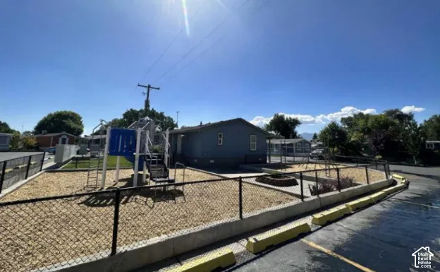 Kids playground area.
