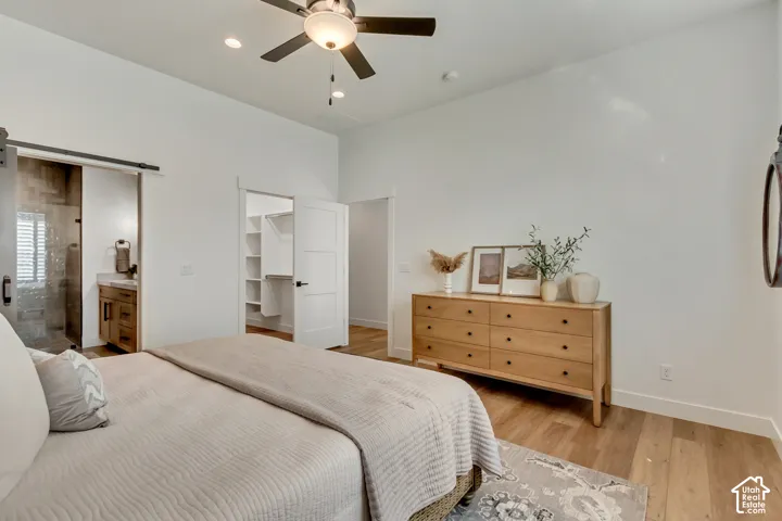 Wood-finish flooring throughout