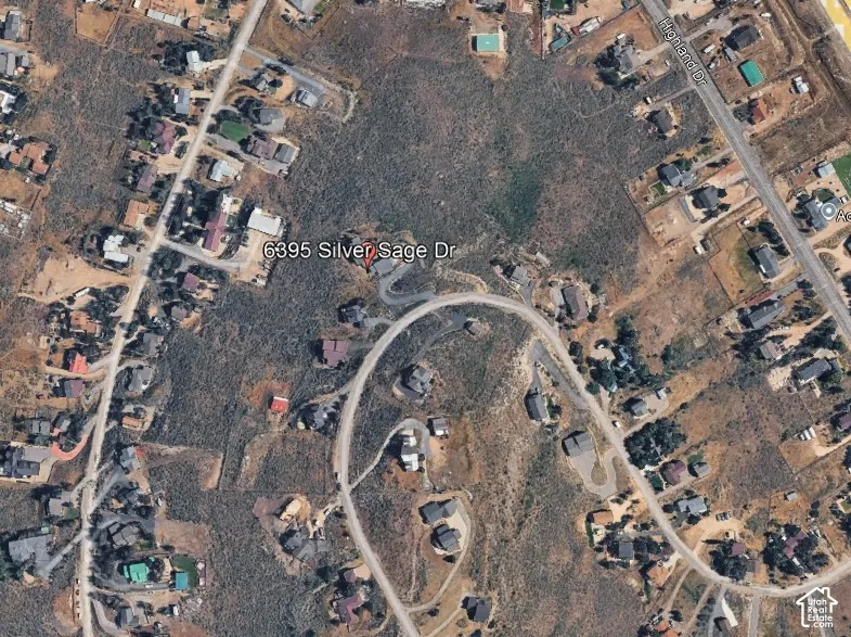 Aerial Map. Displaying the property at 6395 Silver Sage Dr and surrounding geographical features