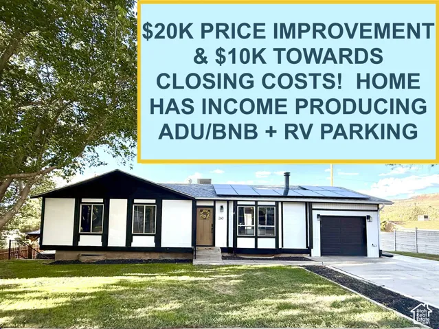 Fabulous remodeled home near St George with income producing ADU  and price reduction.