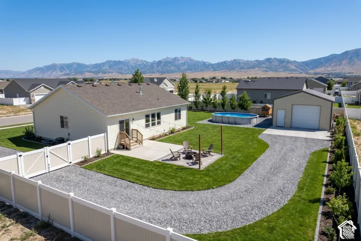 AI GENERATED RENDERING OF WHAT BACK YARD COULD LOOK LIKE