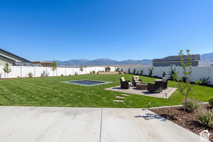 AI GENERATED RENDERING OF WHAT BACK YARD COULD LOOK LIKE
