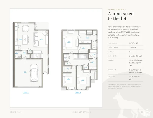 Example Floor plan of what could be built.
