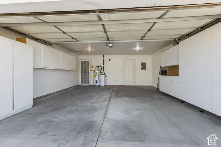 Lots of Built in Cabinetry in the Garage