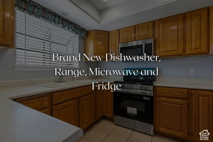 Kitchen with New Appliances