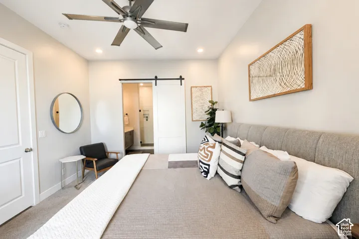 Modern ceiling fan with integrated lighting