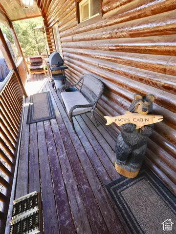Wood-plank flooring leading to an expansive outdoor area