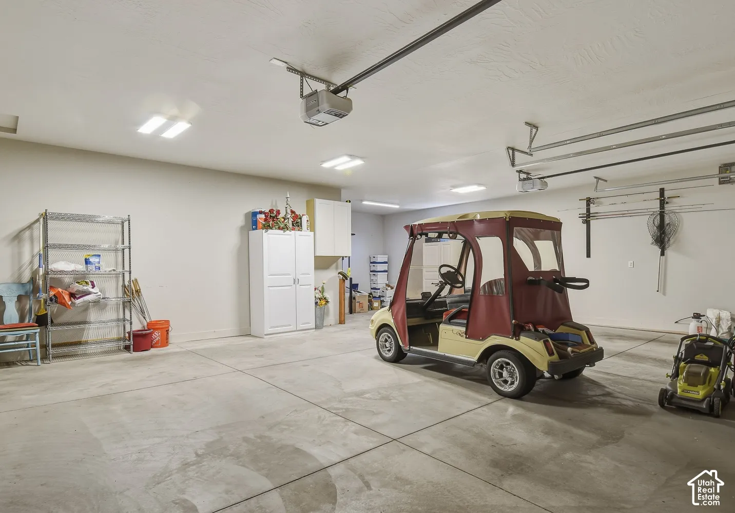 Extra large three car garage