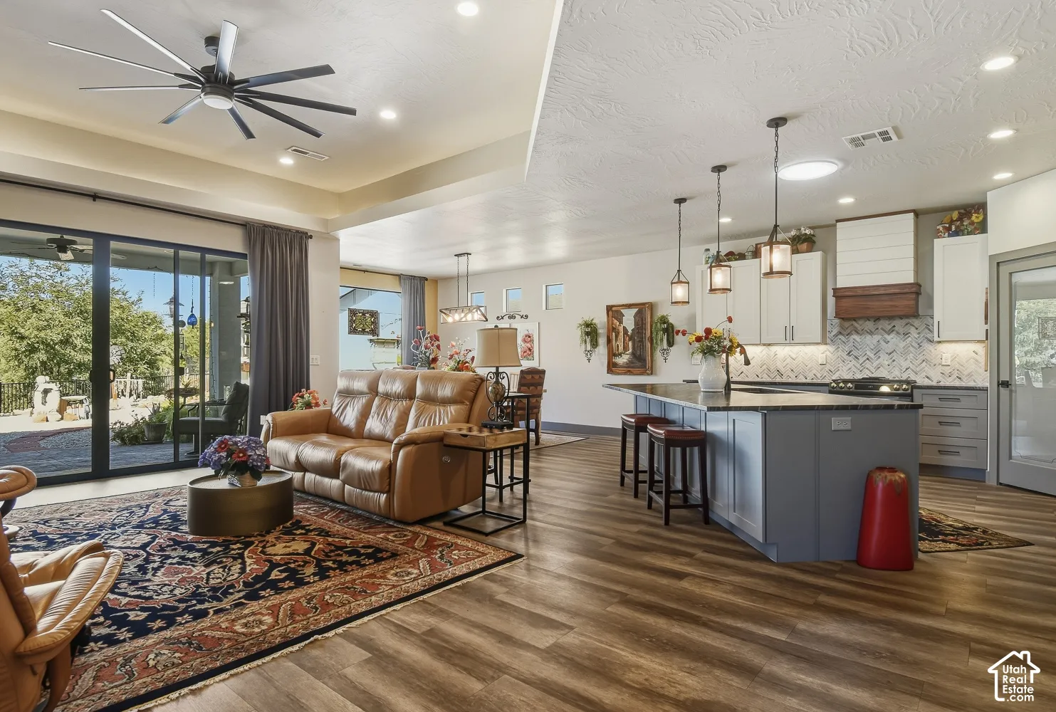 Open concept main living area