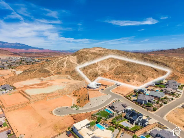 Expansive undeveloped land parcel with marked boundaries