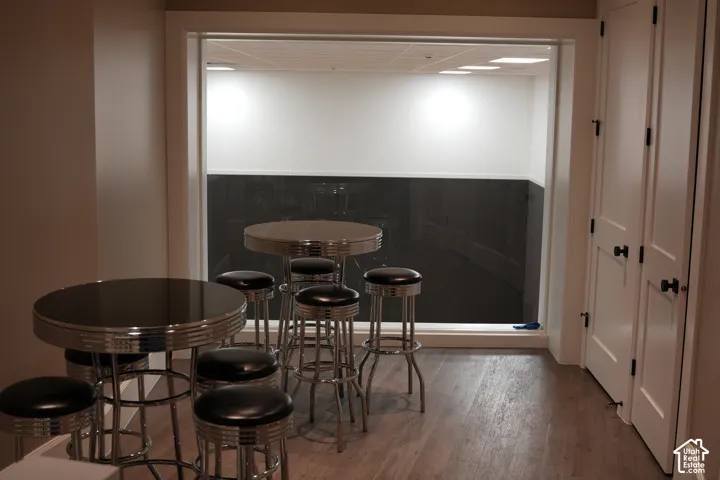 Wood-finish flooring