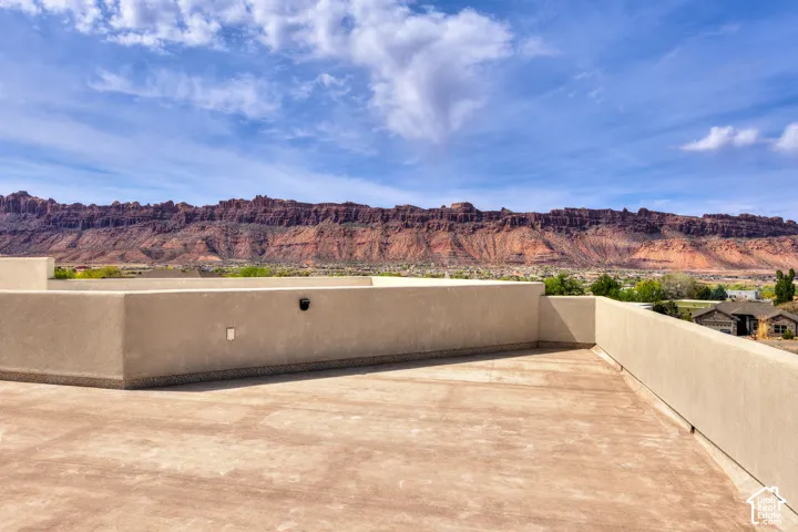 View from rooftop deck