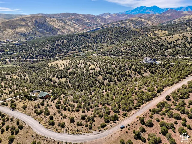 Mountainous terrain with natural vegetation