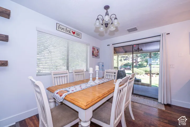 Wood-finish flooring throughout