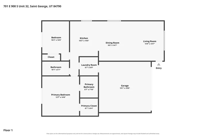 701 E 900 S #32, St. George, Utah 84790