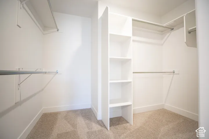 Primary walk-in closet
