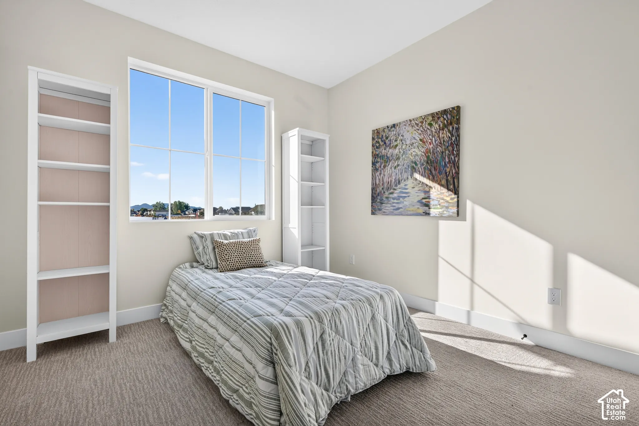 Large window with multiple panes