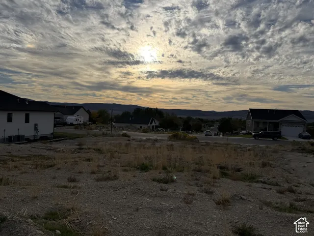 Expansive undeveloped lot with natural ground cover