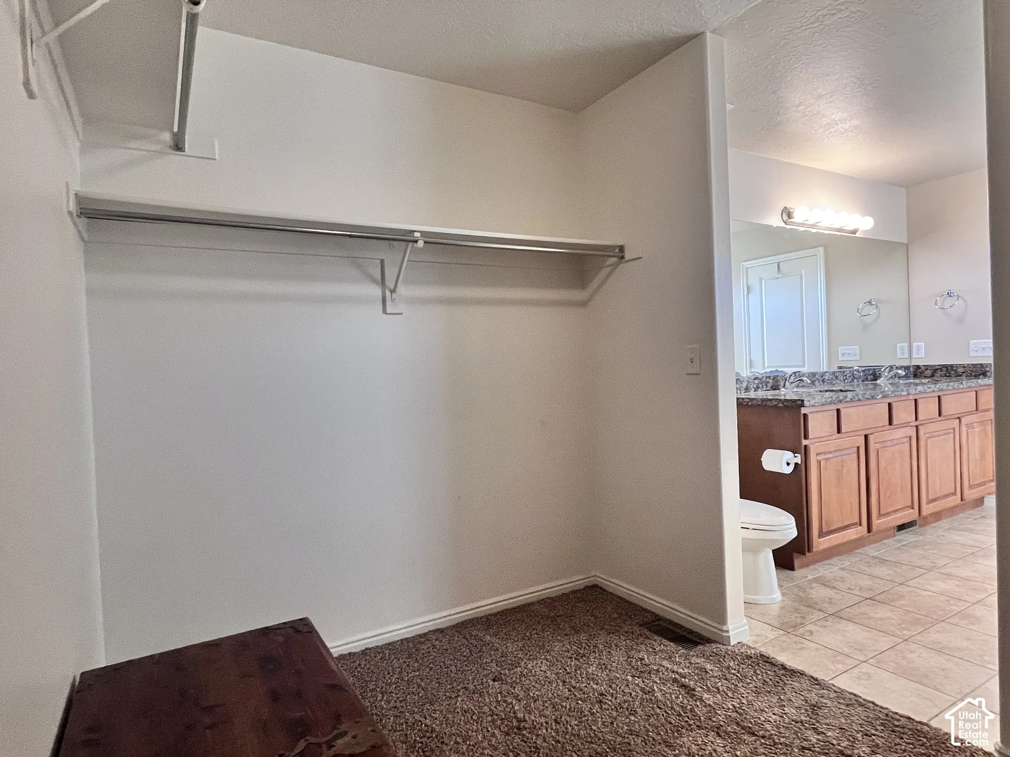Spacious Walk-In Closet