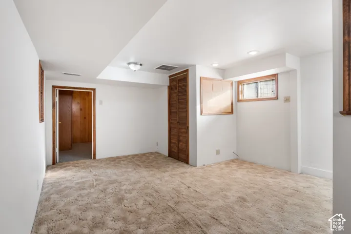 Basement living space