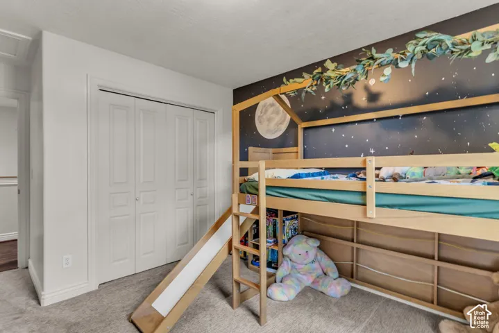 White bi-fold closet doors