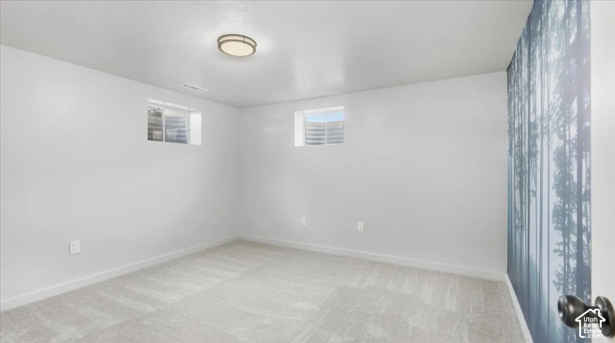 Recessed windows provide natural illumination