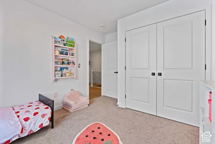 Soft neutral carpet flooring