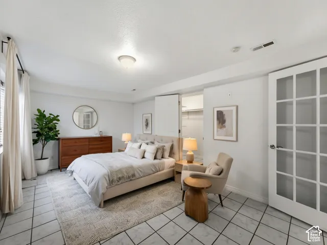 Room is virtually staged to show possibilities.