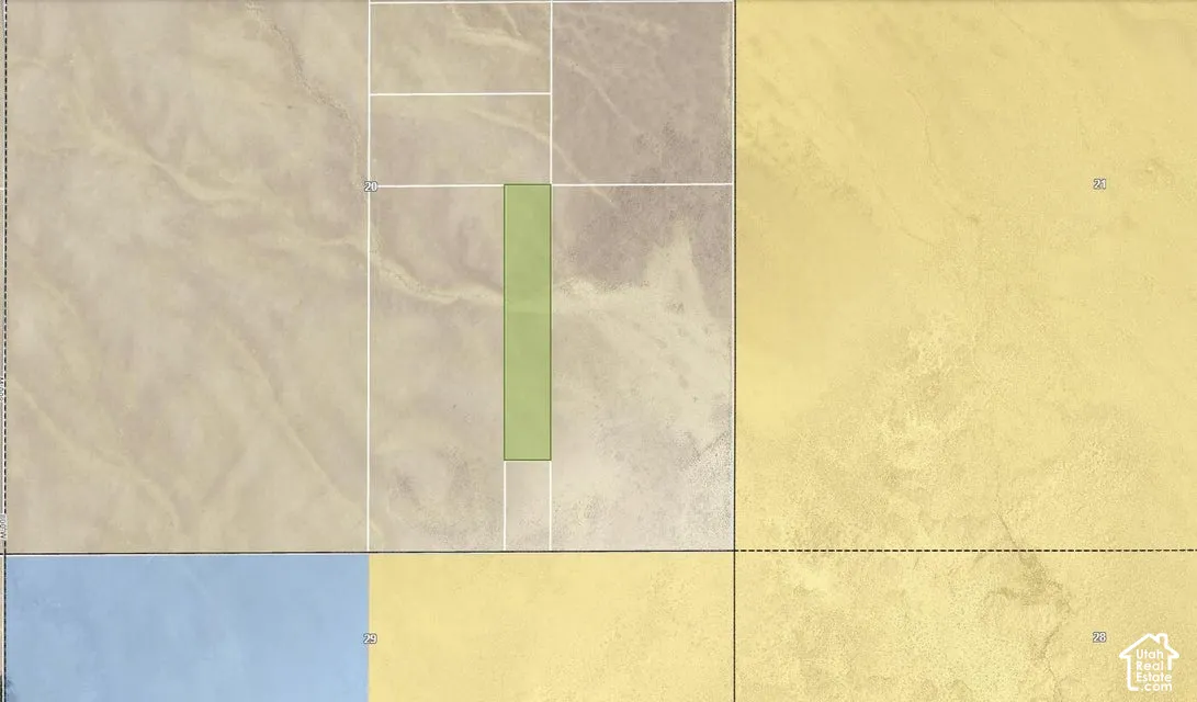 Plat Map. Illustrating the division of the property into parcels