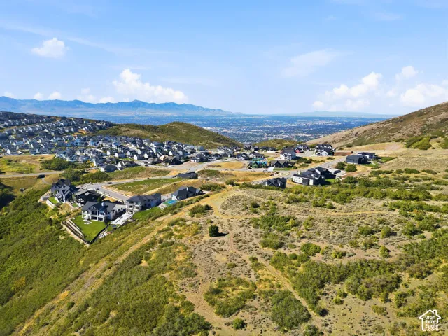 Mountainous terrain with natural landscaping