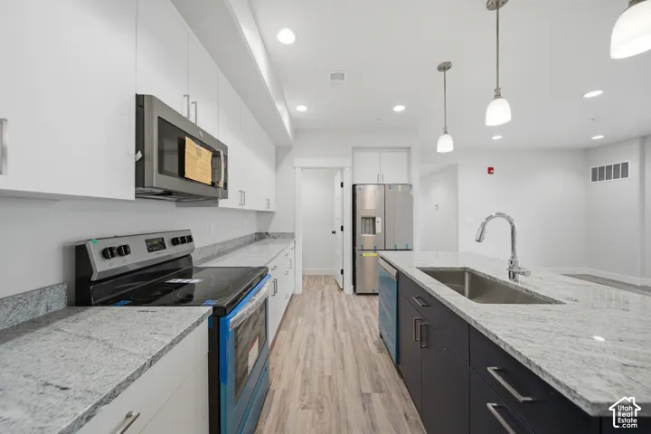 Sample 2 bedroom Kitchen. Units are similar.