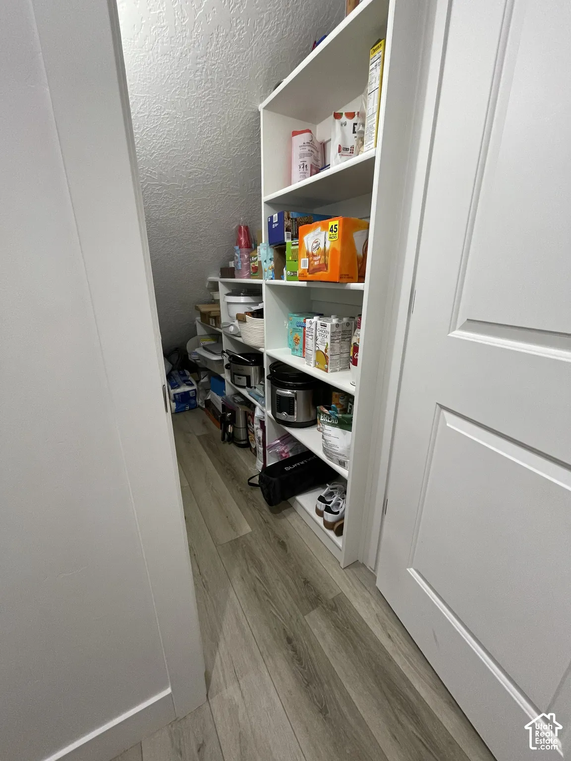 Built-in shelving