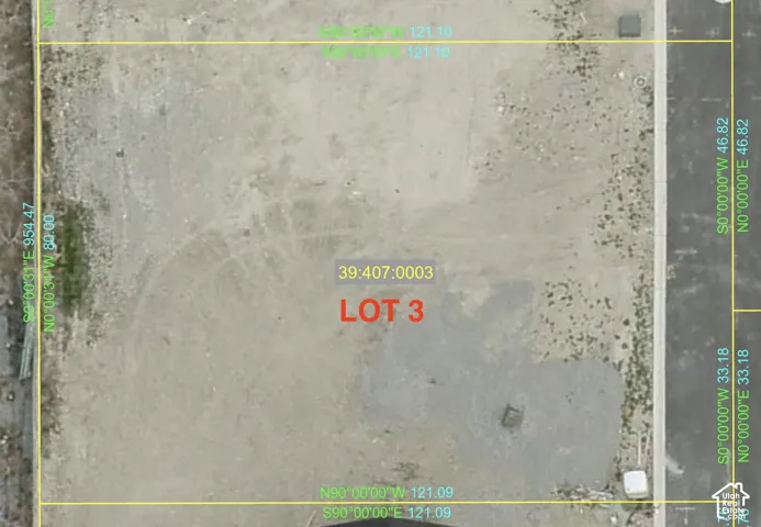 Survey Map. Outlining the boundaries and dimensions of the property designated as Lot 3, including parcel identification and bearing/distance information
