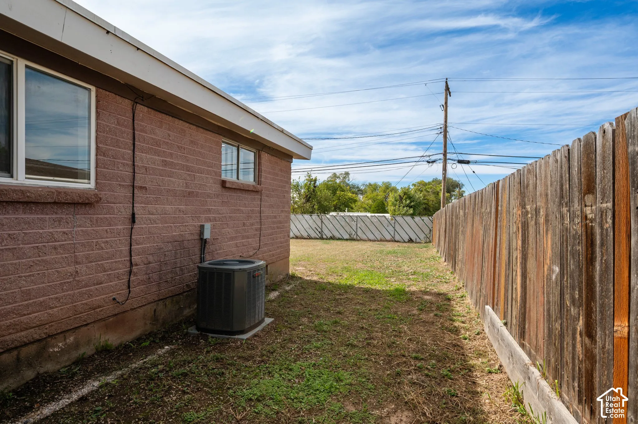 Side yard still in backyard