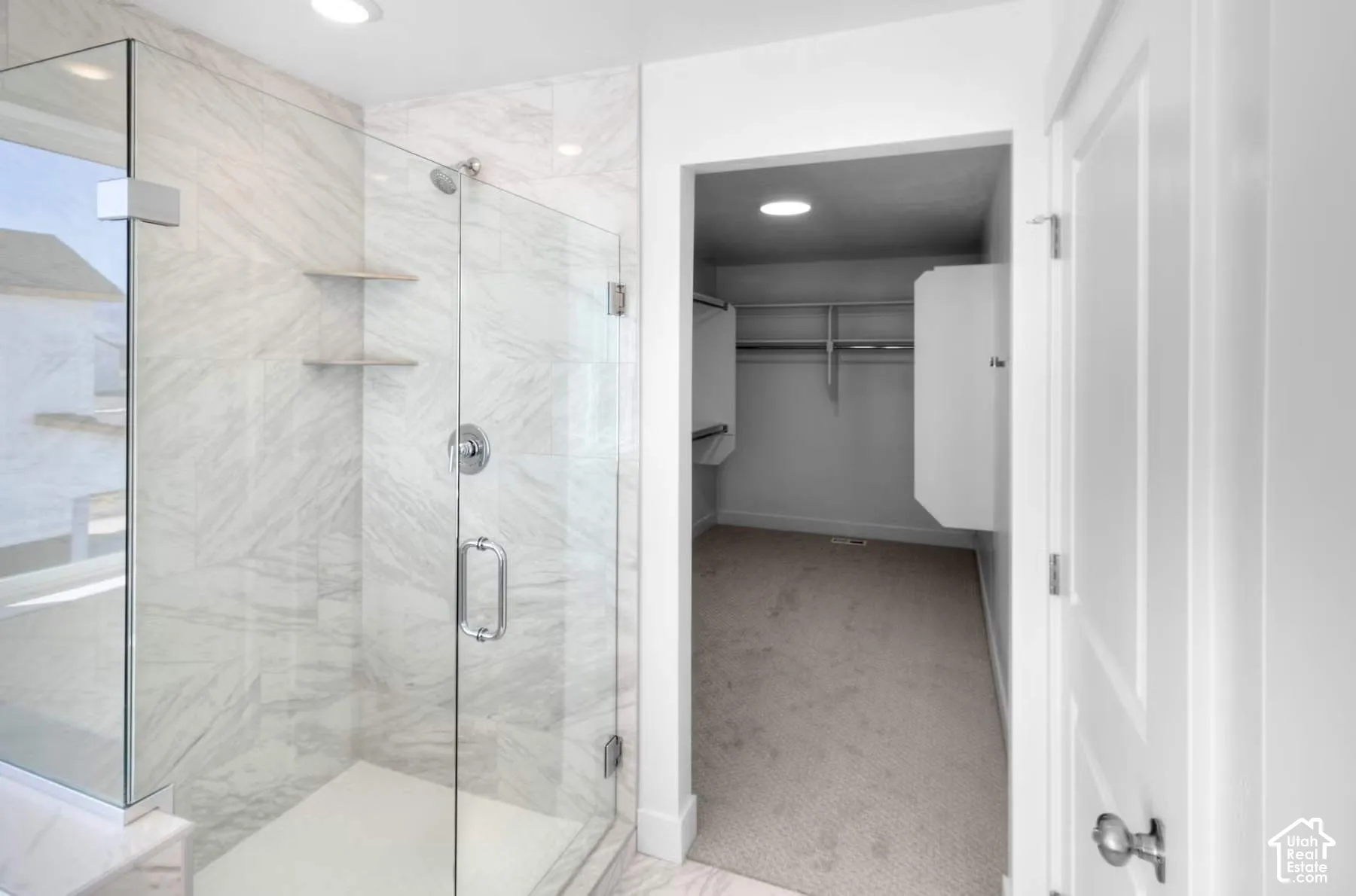 large walk in closet