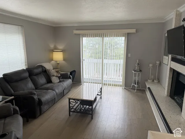 Living room door to the wrap around porch