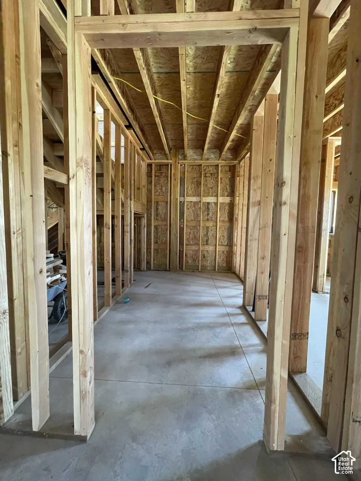 Primary bedroom walk-in closet