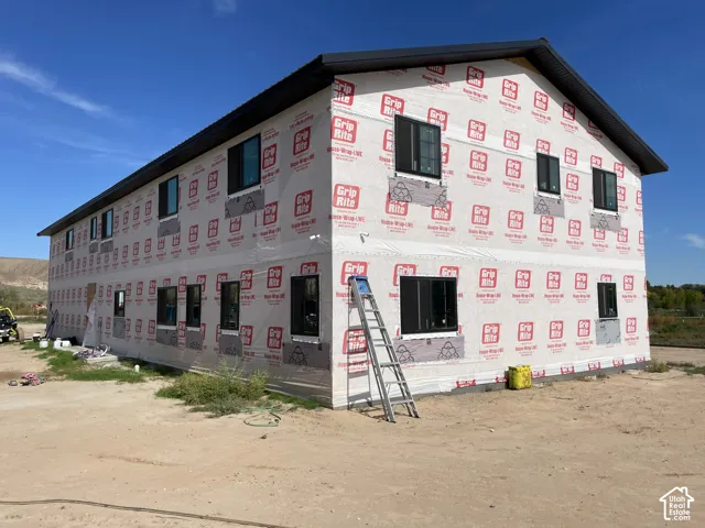 Back and south side of house