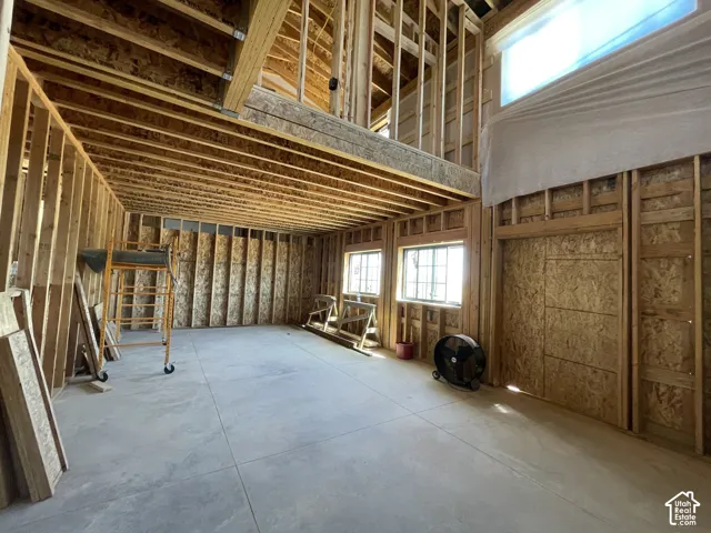 Entrance and living room