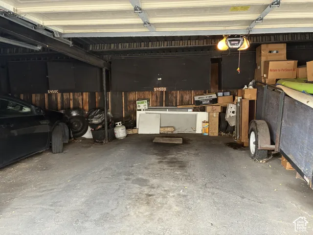 Enclosed Carport/Garage.