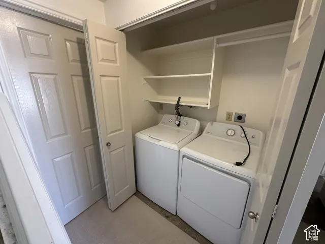 Built-in shelving and hanging rod