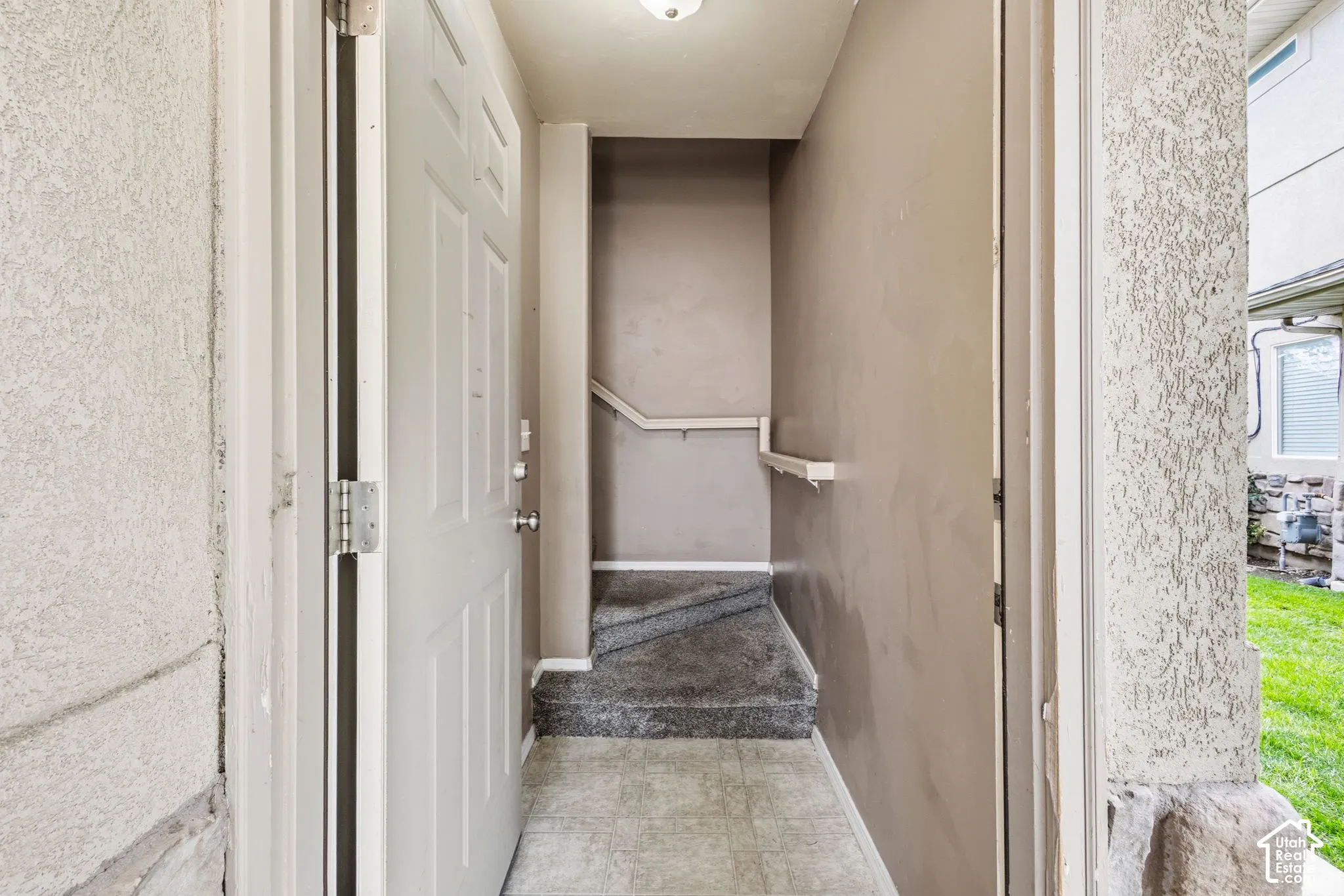 Interior entrance from garage to home