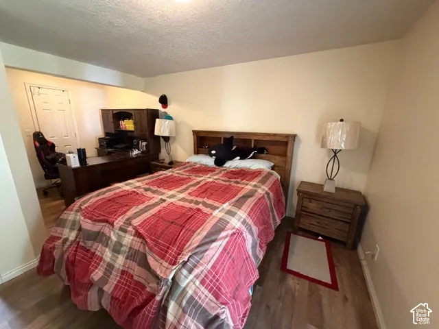 Wood-finish flooring throughout