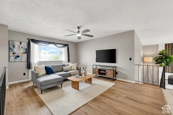 Ai Updated & Staged Living Room